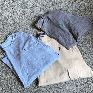 2 Long sleeves- 1 sweater